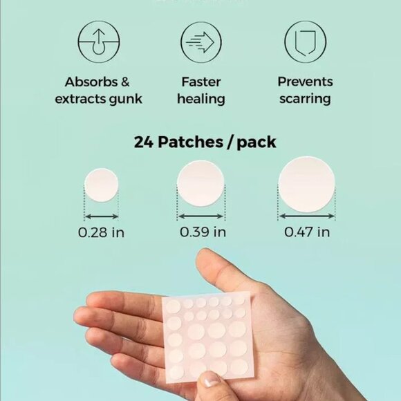 COSRX Acne Pimple Master Patch (24pc) Acne Absorbing SpotDot - FREE US SHIPPING - Picture 2 of 4